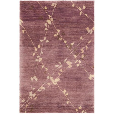 Safavieh 5 ft. 6 in. x 8 ft. 6 in. Medium Rectangle Contemporary Martha Stewart Assorted Hand Knotted Rug MSR5536C-6